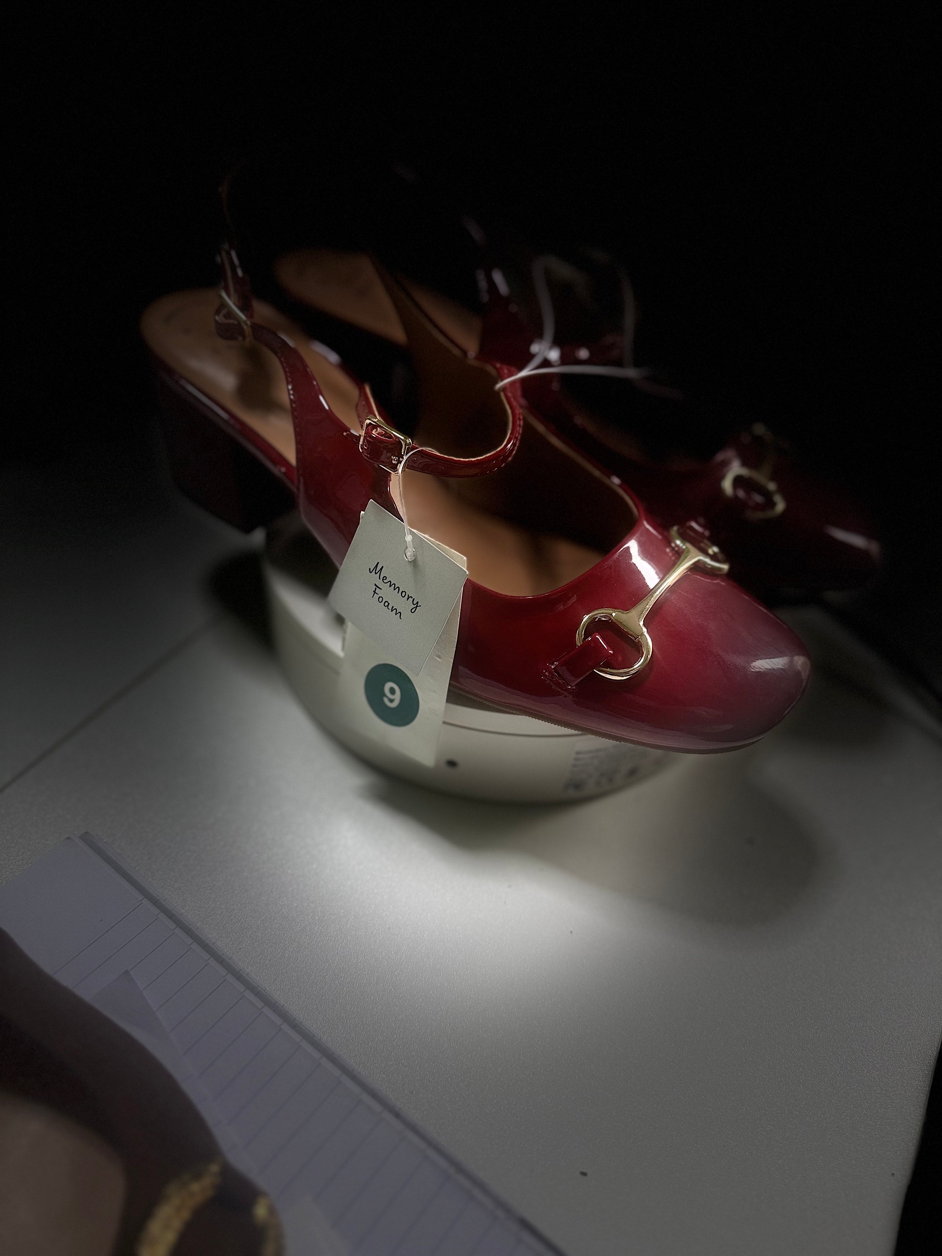 Lady In Red Small Wedge Heel